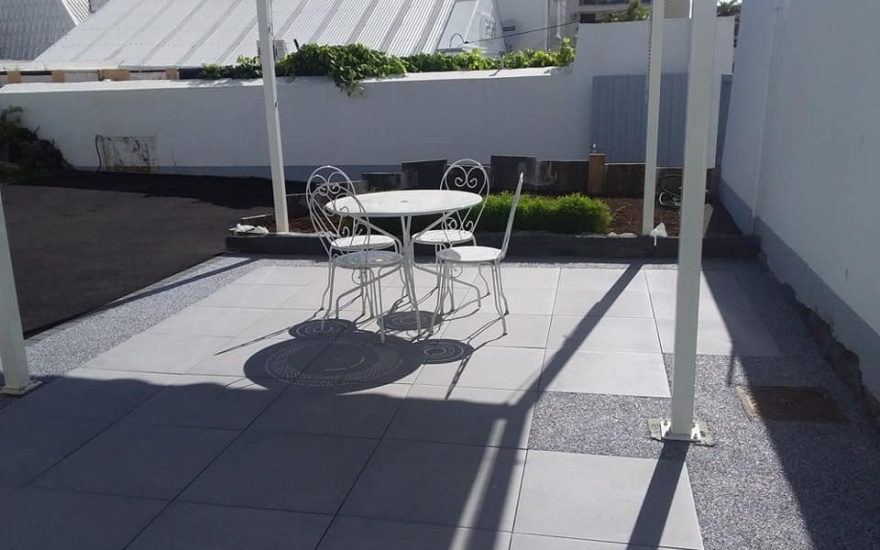 Conception Terrasse en Dallage  La Runion cre le 04/06/2019