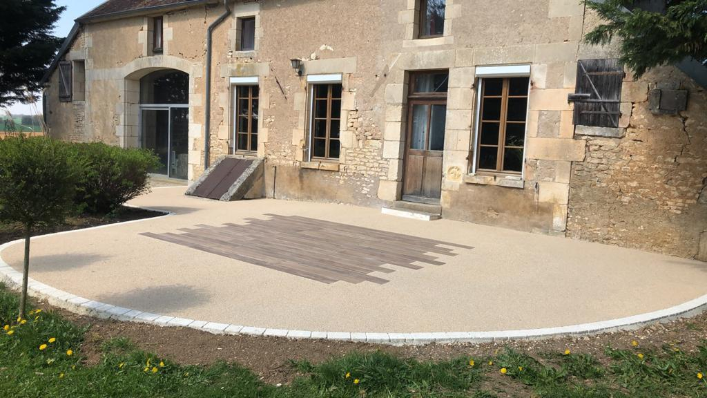 Conception Terrasse en Dallage - Yonne cre le 12/07/2019