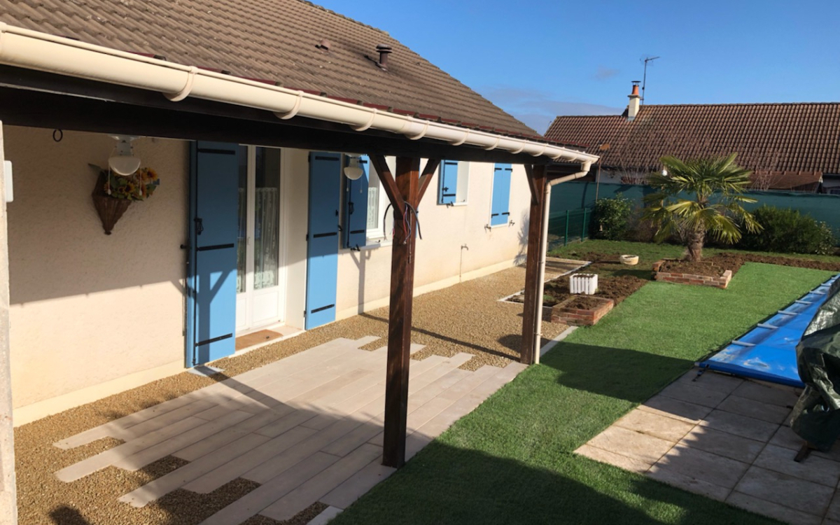 Conception Terrasse en DM Green et Alvostar - Yonne cre le 12/07/2019