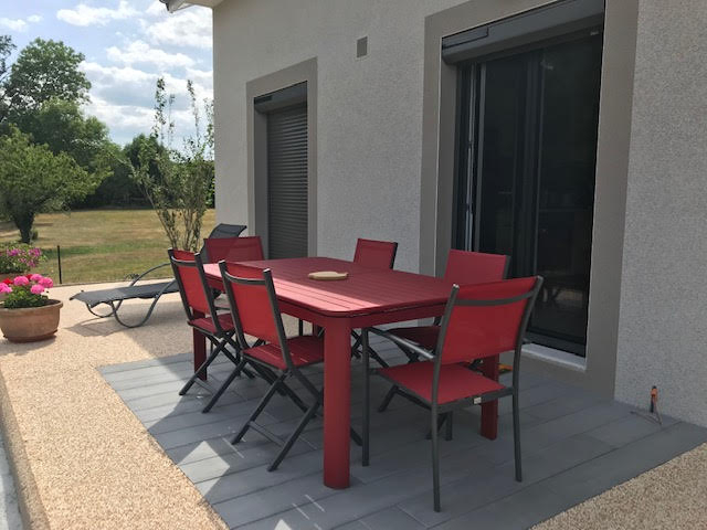 Ralisation Terrasse en Boib  Bussy Albieux conue le 19/07/2019