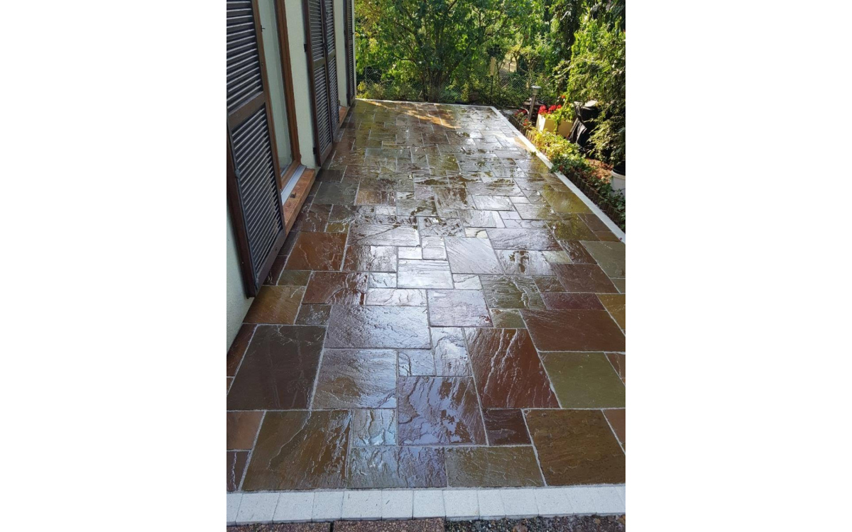 Cration Terrasse en Dallage - Bas-Rhin ralise le 03/09/2019