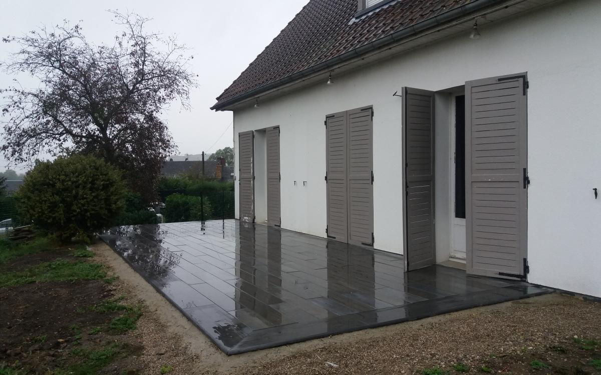 Ralisation Terrasse en Boib  Senarpont conue le 14/10/2019