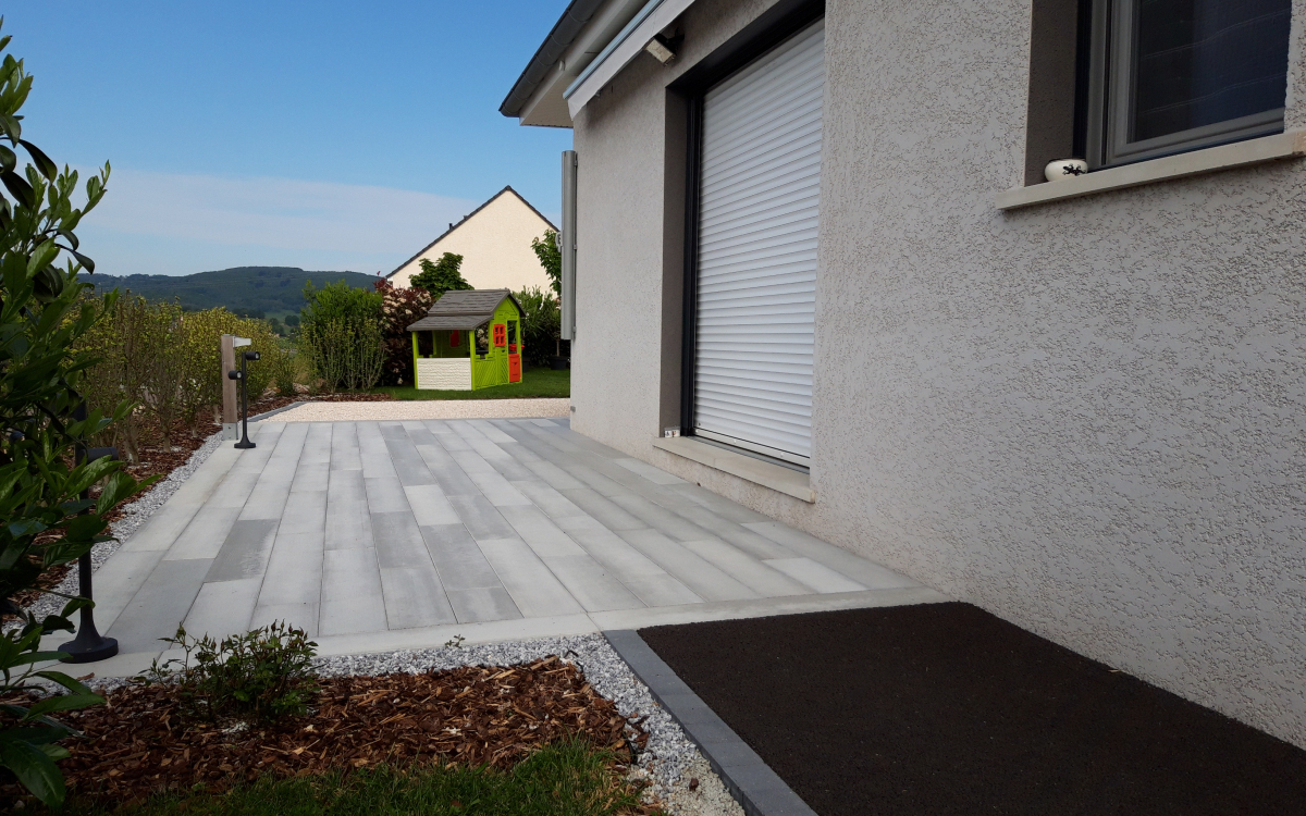 Cration Terrasse en Boib, Stardraine et Alvostar  Marmagne conue le 28/11/2019