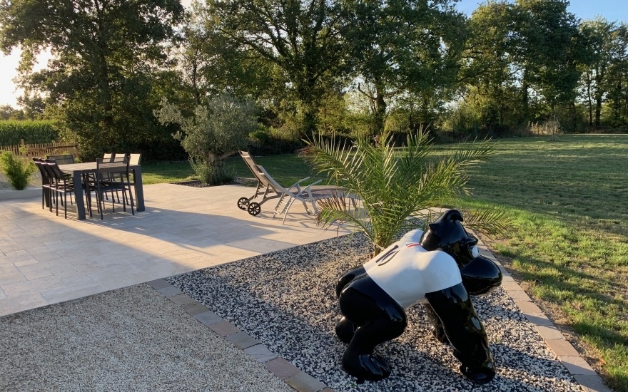Conception Terrasse en Alvostar et Dallage - Vende ralise le 03/12/2019