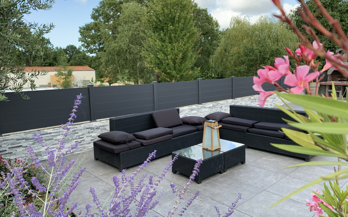 Cration Terrasse en Dallage - Vende conue le 03/12/2019