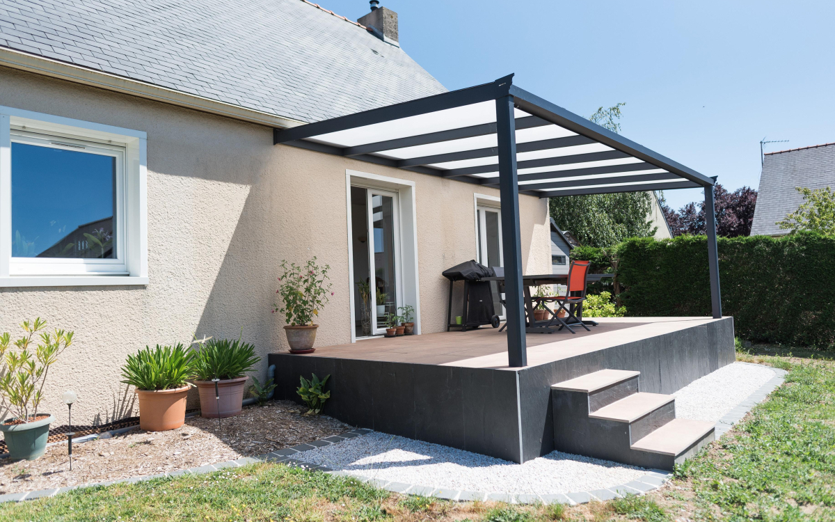 Conception Terrasse en Alvostar et Dallage sur Plots  Lign cre le 16/06/2020