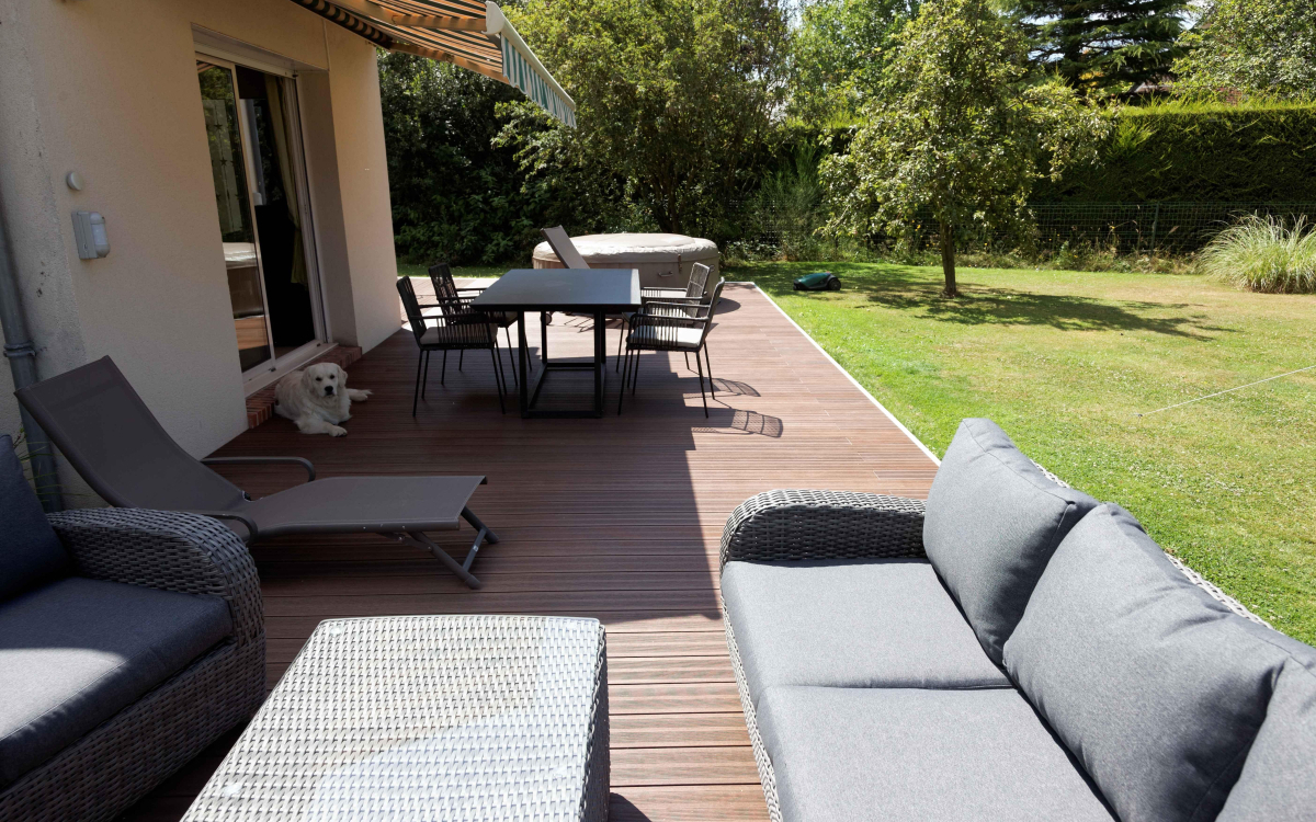 Cration Terrasse en bois  Quincampoix