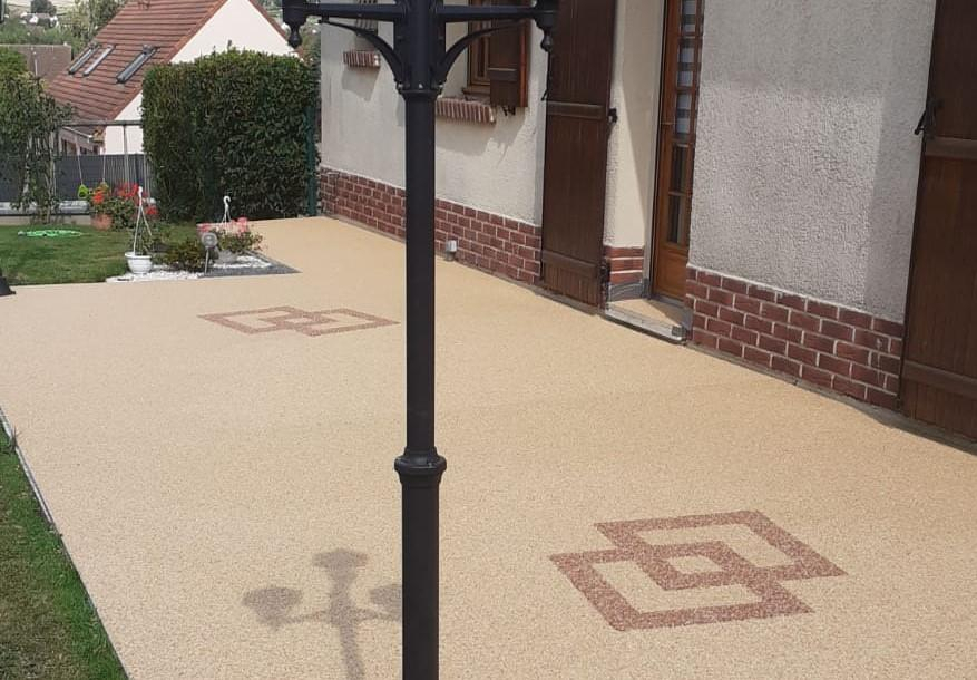 Cration Terrasse en Hydrostar  Neufchatel en bray conue le 17/09/2020