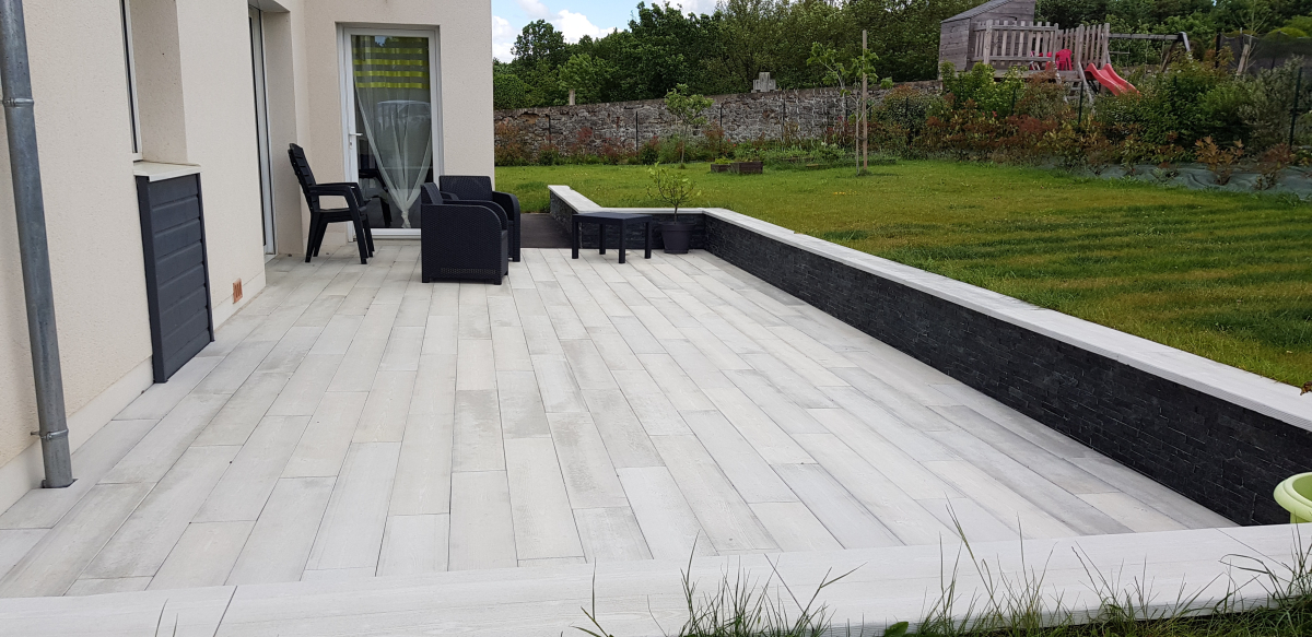 Cration Terrasse en Boib  CHATEAU GONTIER