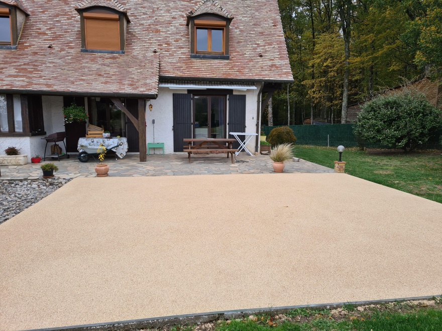 Conception Terrasse en minralstar  Ytrac cre le 17/11/2020