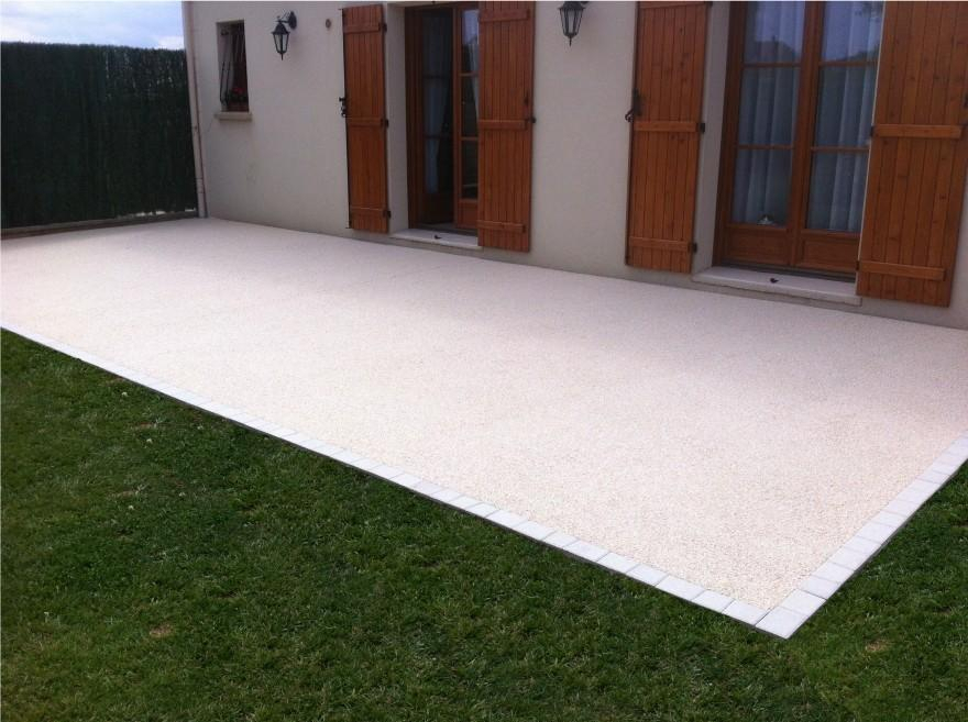 Ralisation Grande Terrasse en Hydrostar  Bargny cre le 01/05/2025