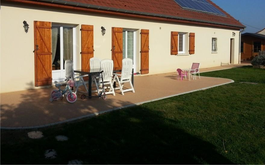 Cration Terrasse en Hydrostar  Meursanges conue le 26/04/2024