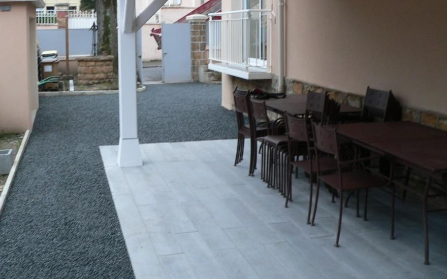 Cration Terrasse en Boib  Villefranche sur Sane conue le 27/04/2024