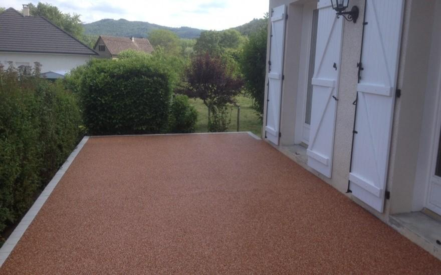 Ralisation Terrasse en Hydrostar  Aurillac