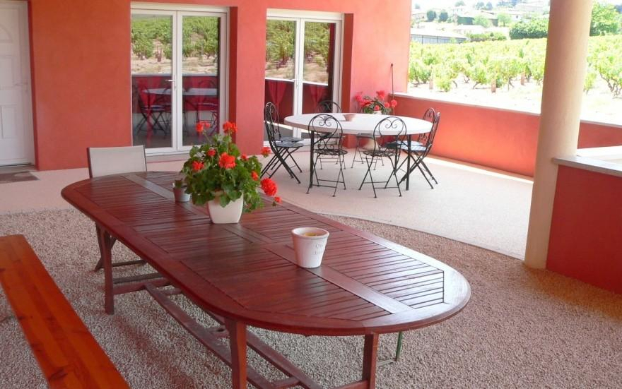 Cration Terrasse en Hydrostar et Alvostar   Villi-Morgon