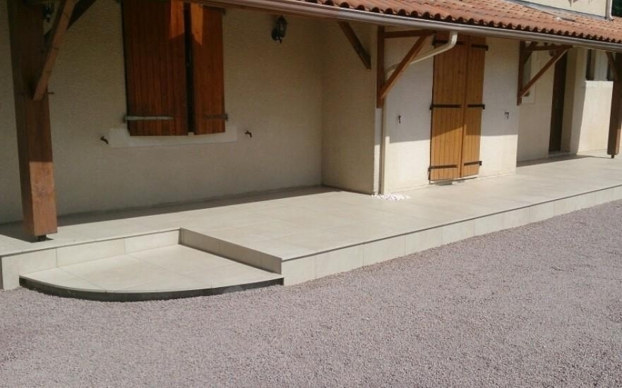 Ralisation Terrasse en dallage  Saint-Vincent-de-Paul cre le 01/05/2025