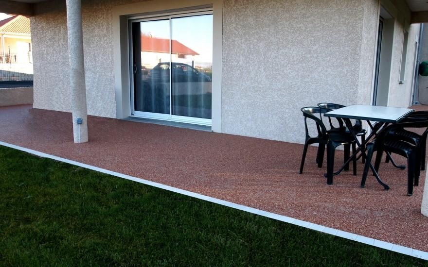 Ralisation Terrasse en Hydrostar  Beaucroissant