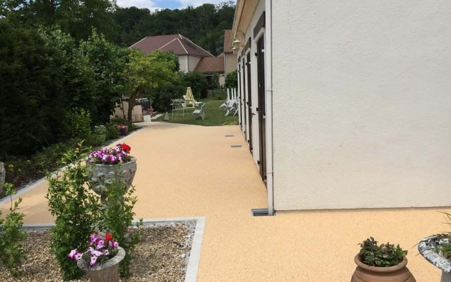 Ralisation Terrasse en Hydrostar  Auvers-sur-Oise