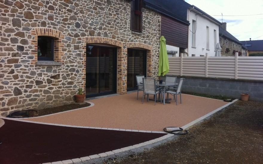Conception Terrasse en Hydrostar et Stardraine  Tintniac ralise le 01/05/2025