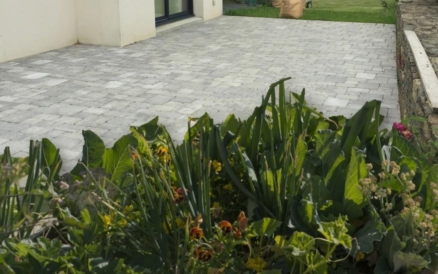 Cration Terrasse en pavage  Pontivy ralise le 01/05/2025