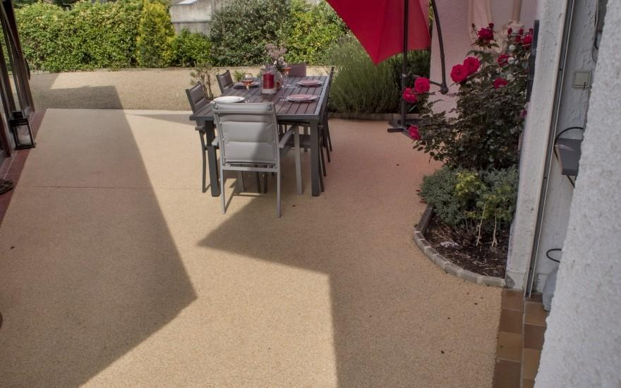 Ralisation Terrasse en Minralstar  Mios cre le 01/05/2025