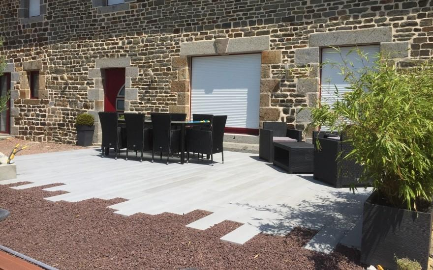 Ralisation Terrasse en Boib  Flers