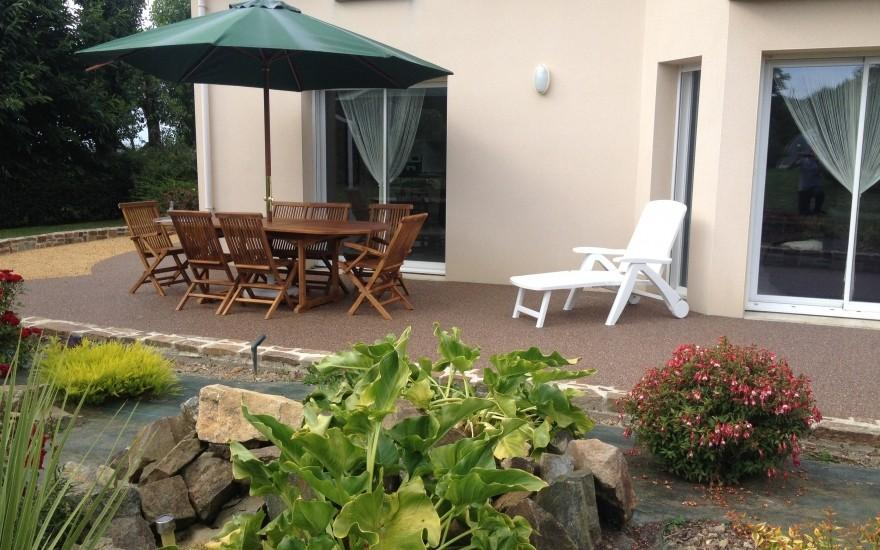 Cration Terrasse en Hydrostar  Saint-Denoual ralise le 01/05/2025