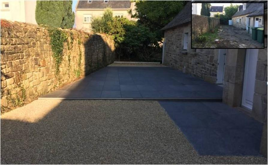 Conception Terrasse en dallage  Landerneau ralise le 13/12/2025