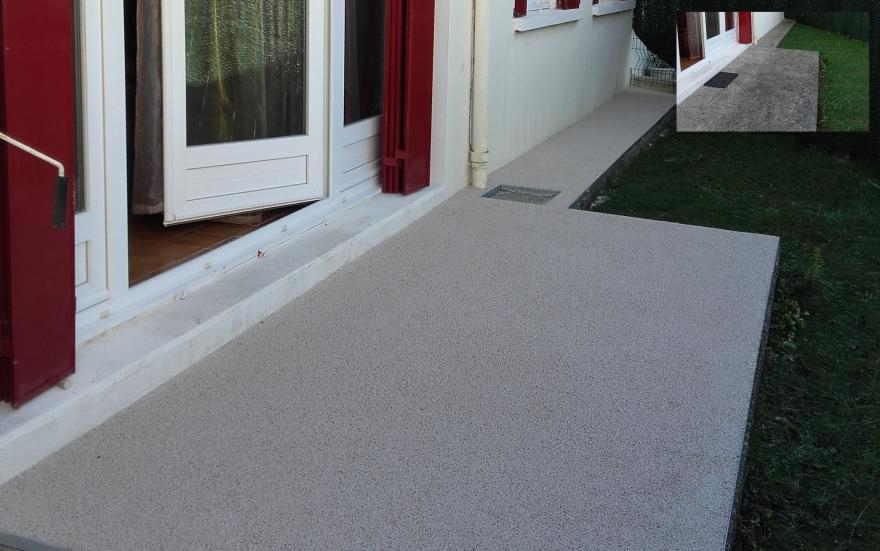Cration Terrasse en Minralstar  Orthez conue le 30/04/2025