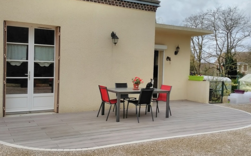 Ralisation Terrasse en Boib  Souvign-sur-Mme