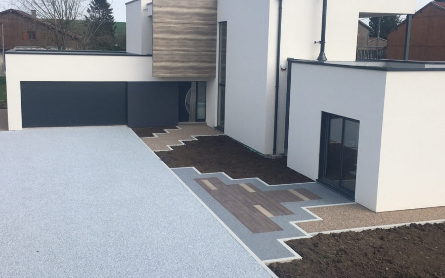 Cration Terrasse en Boib  Fleury-sur-Aire