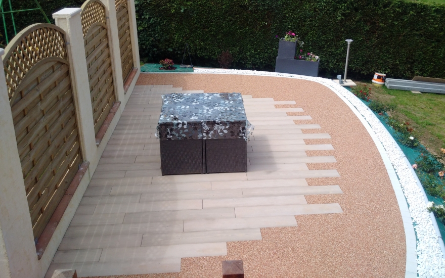 Ralisation Terrasse en Boib et Hydrostar  Lisieux conue le 30/04/2025