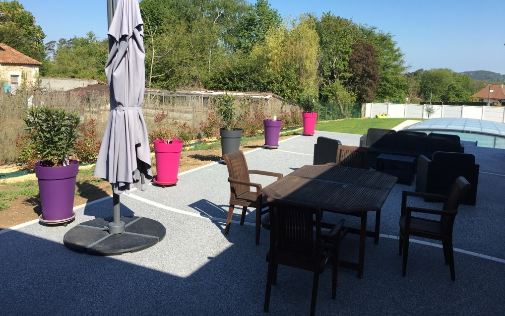 Cration Terrasse en Hydrostar  Prigueux