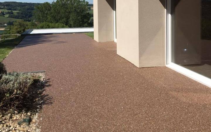 R�alisation Terrasse en Hydrostar� � Montferrat con�ue le 13/12/2025