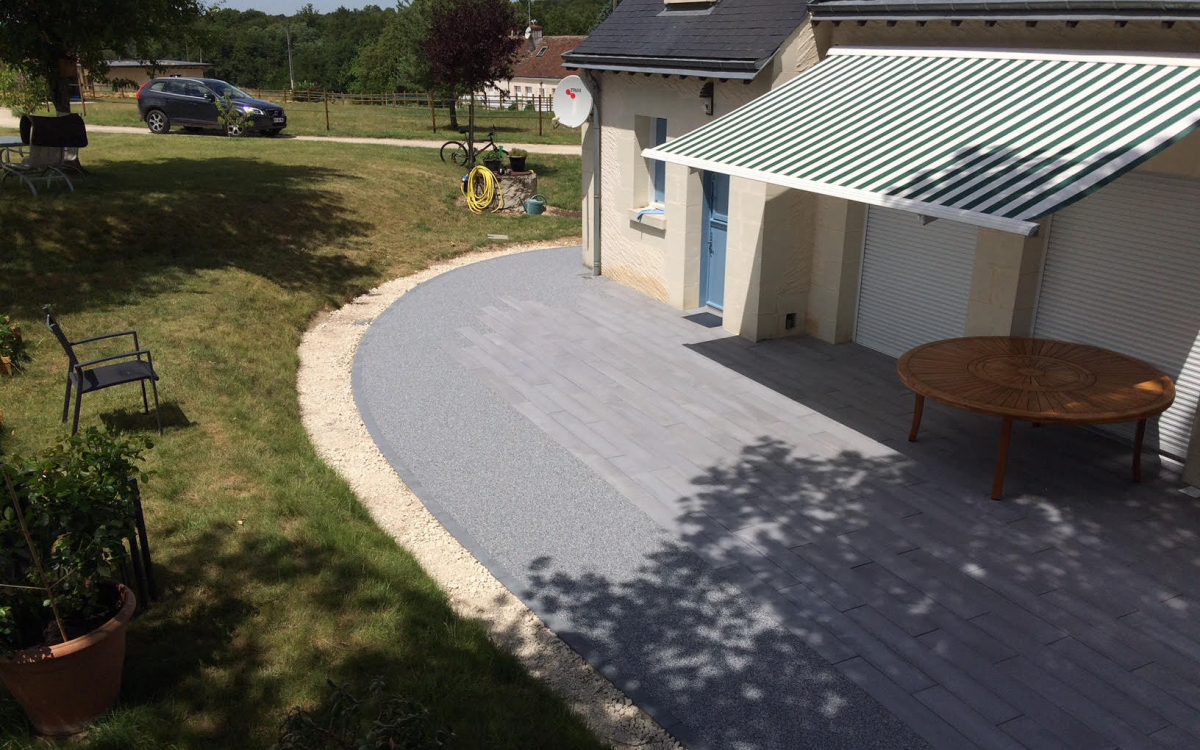 Cration Terrasse en Hydrostar et Boib  Luzill conue le 28/12/2017