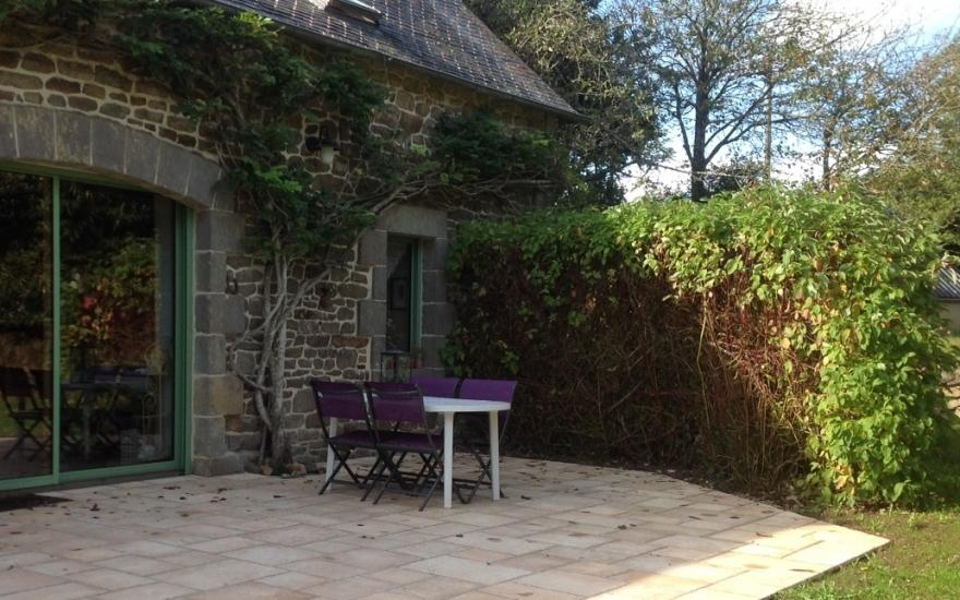 Cration Terrasse en dallage  Quimper