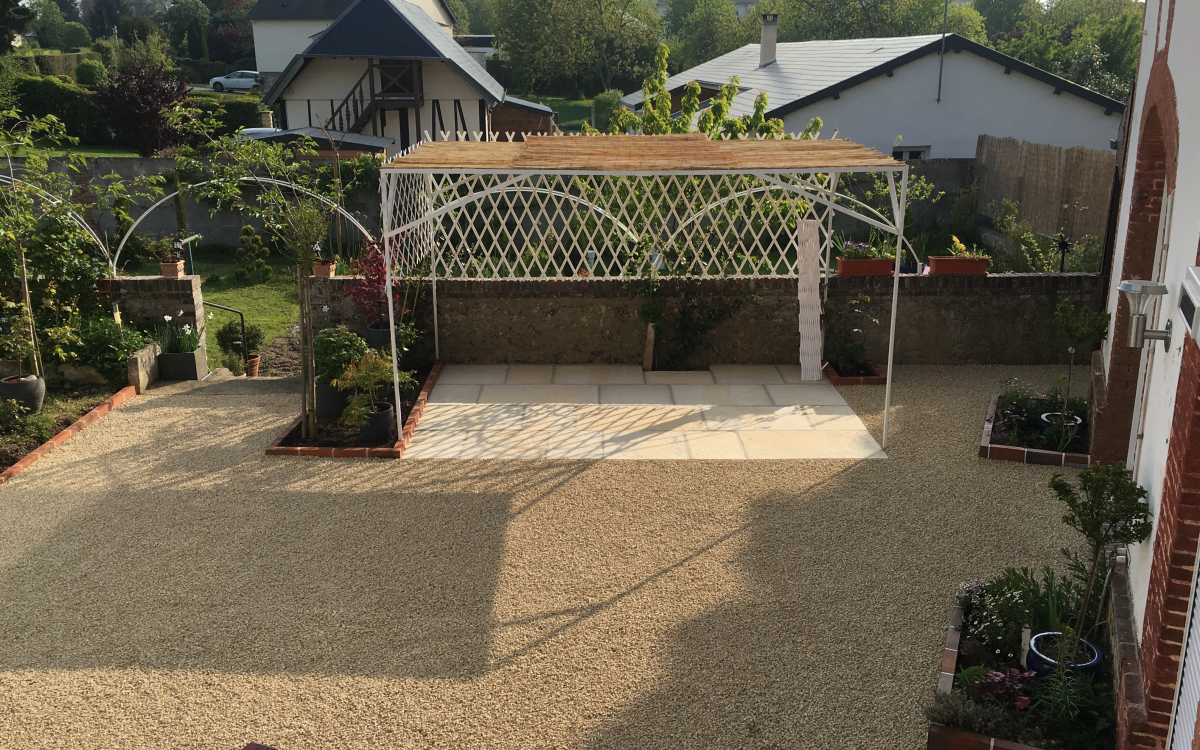 Conception Terrasse en dallage  Bourth ralise le 01/05/2025
