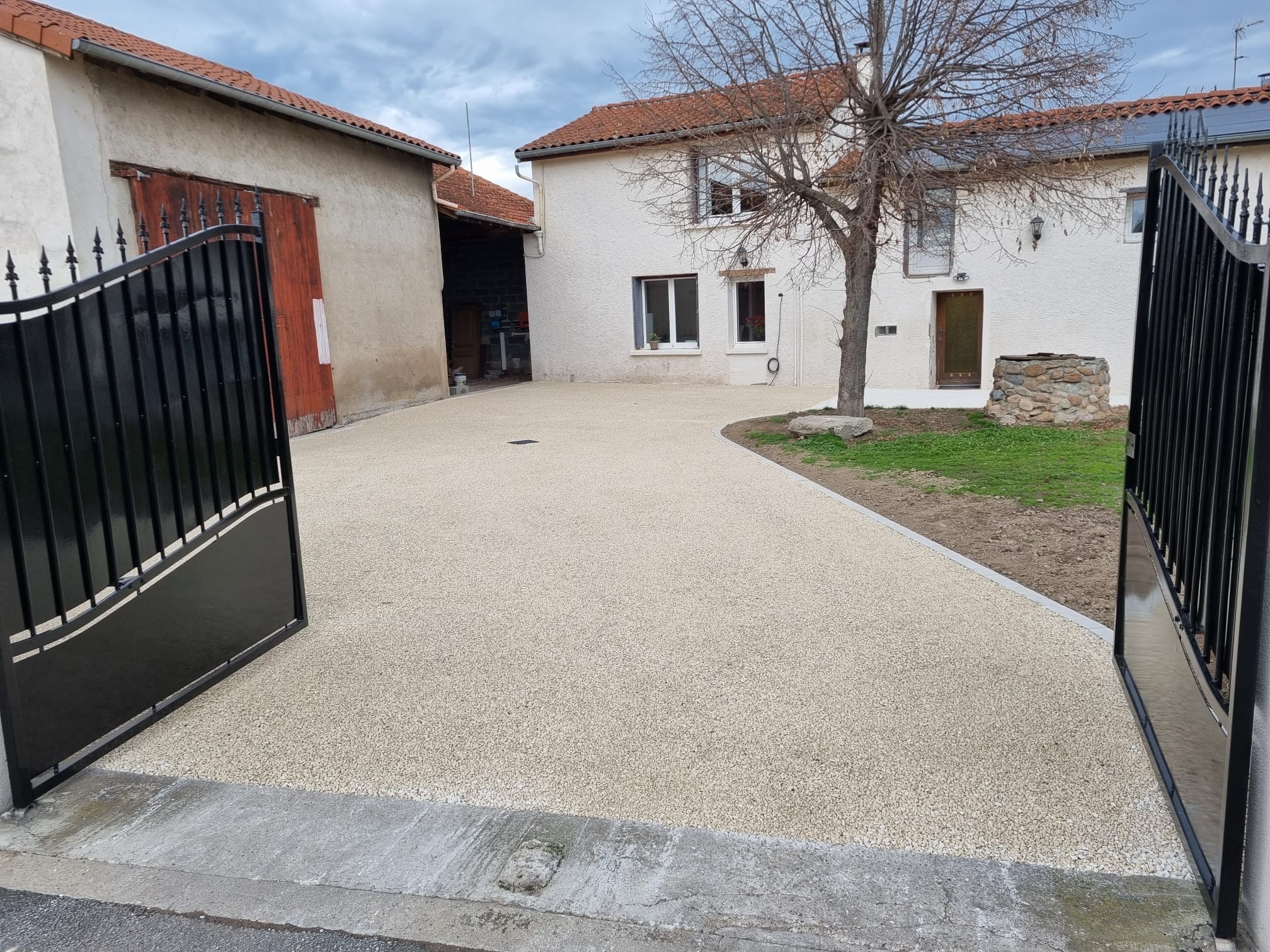 Cration Alle de garage en Alvostar et Gravistar - Loire conue le 09/04/2024