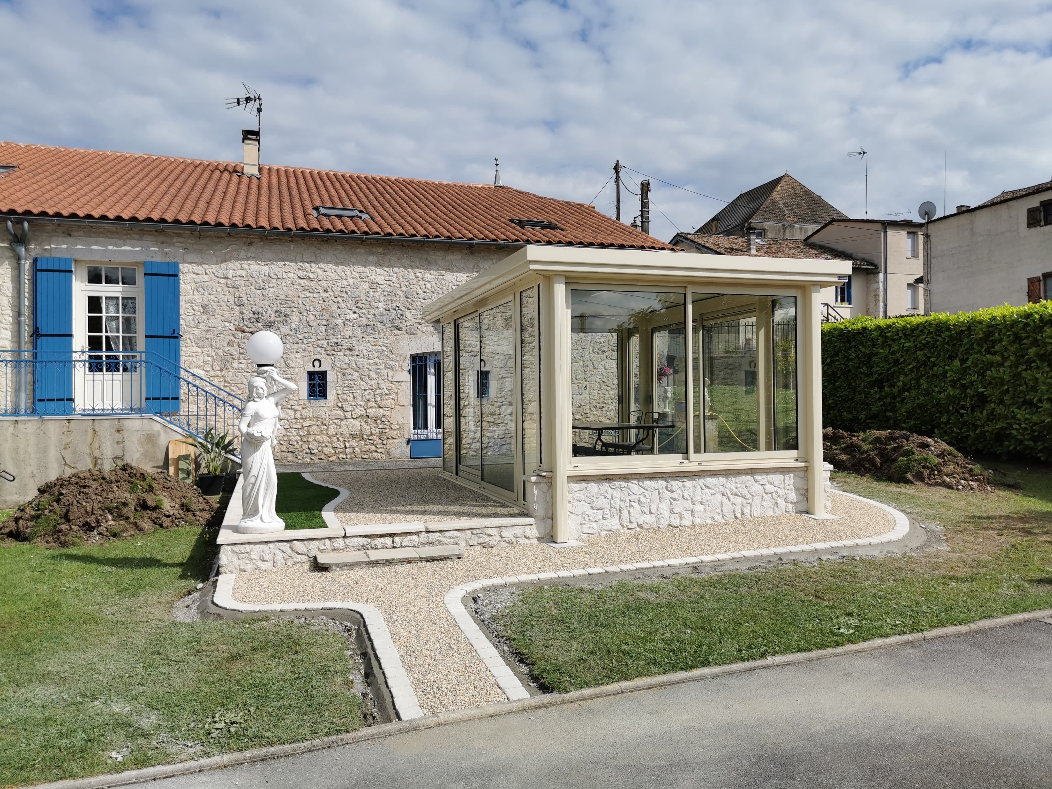 Conception Alle pitonne en Minralstar  - Dordogne cre le 18/05/2021