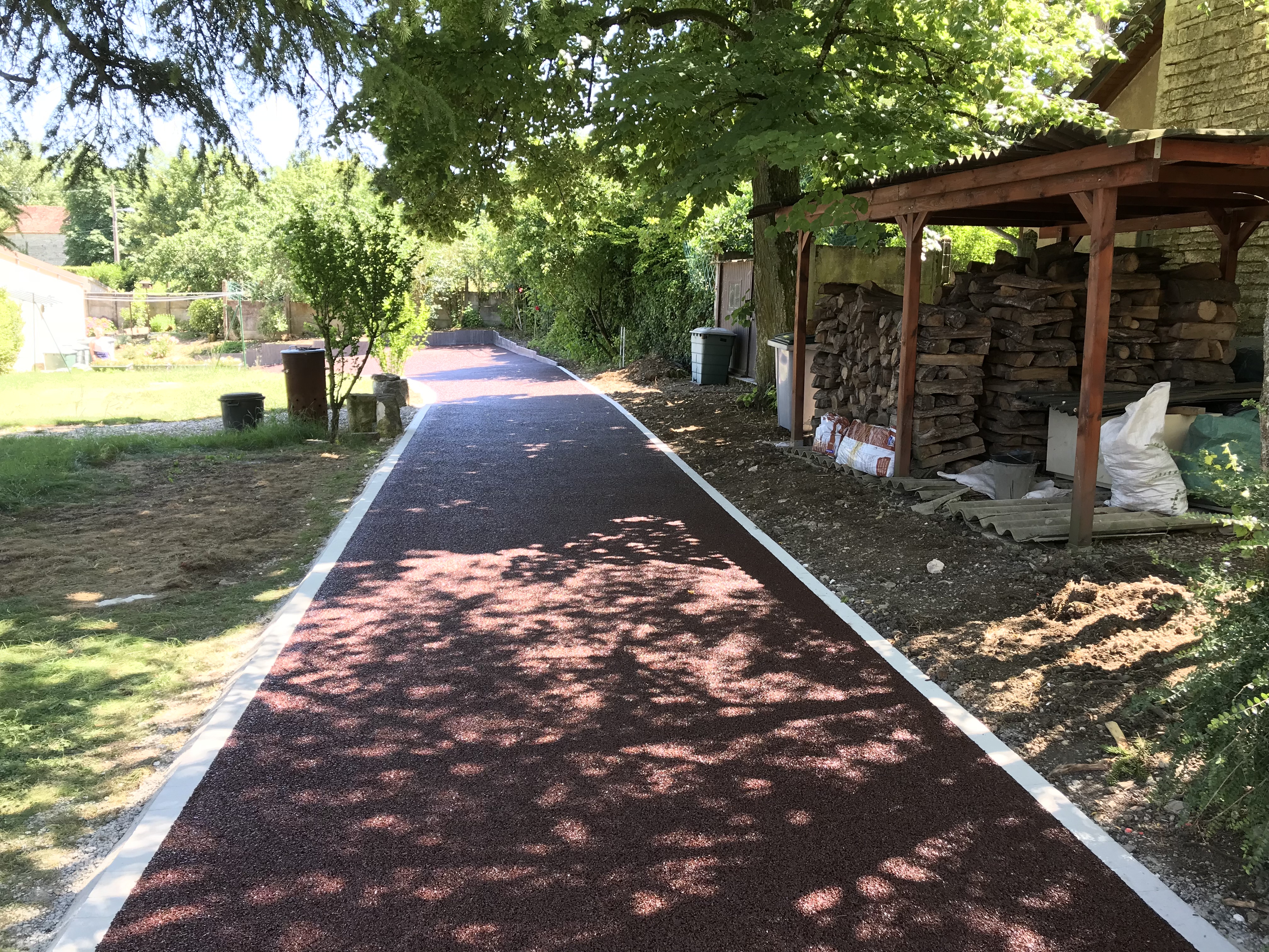 Conception Chemin en Stardraine - Entreprise Yverneau - Yonne cre le 20/09/2018