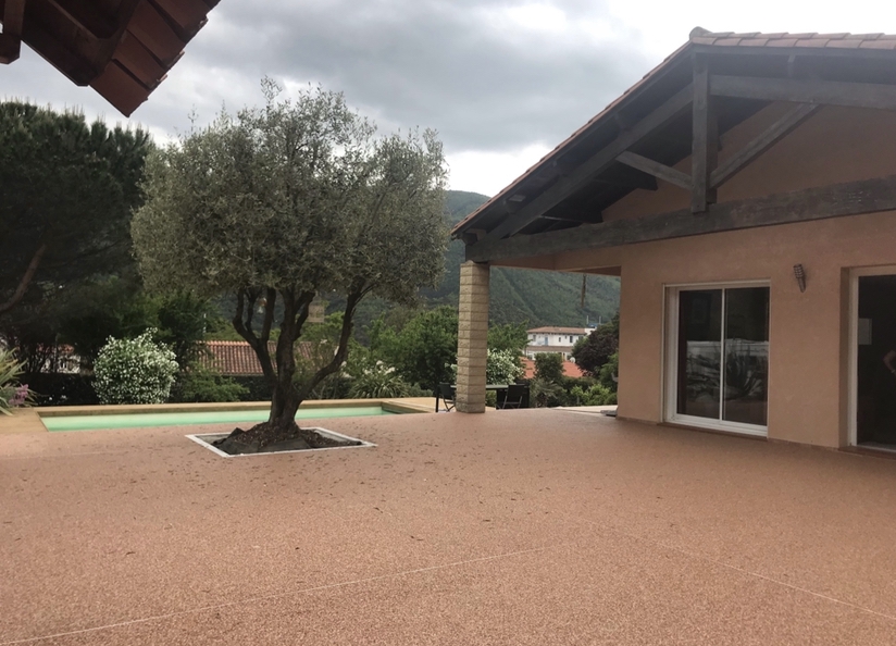 Cration Terrasse en Hydrostar  Arles sur Tech ralise le 13/07/2020