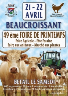 Foire de Printemps de Beaucroissant 