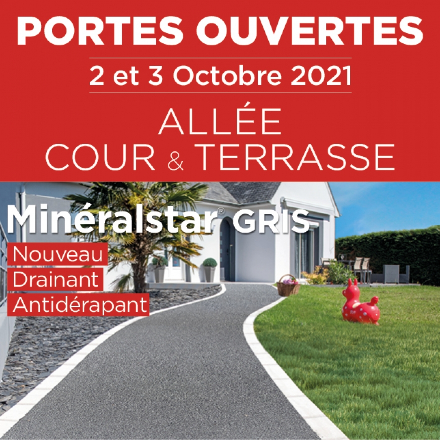 Portes Ouvertes du 2 au 3 Octobre 2021
