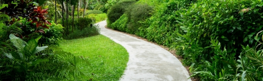 Choisir le rev&ecirc;tement de son all&eacute;e de jardin