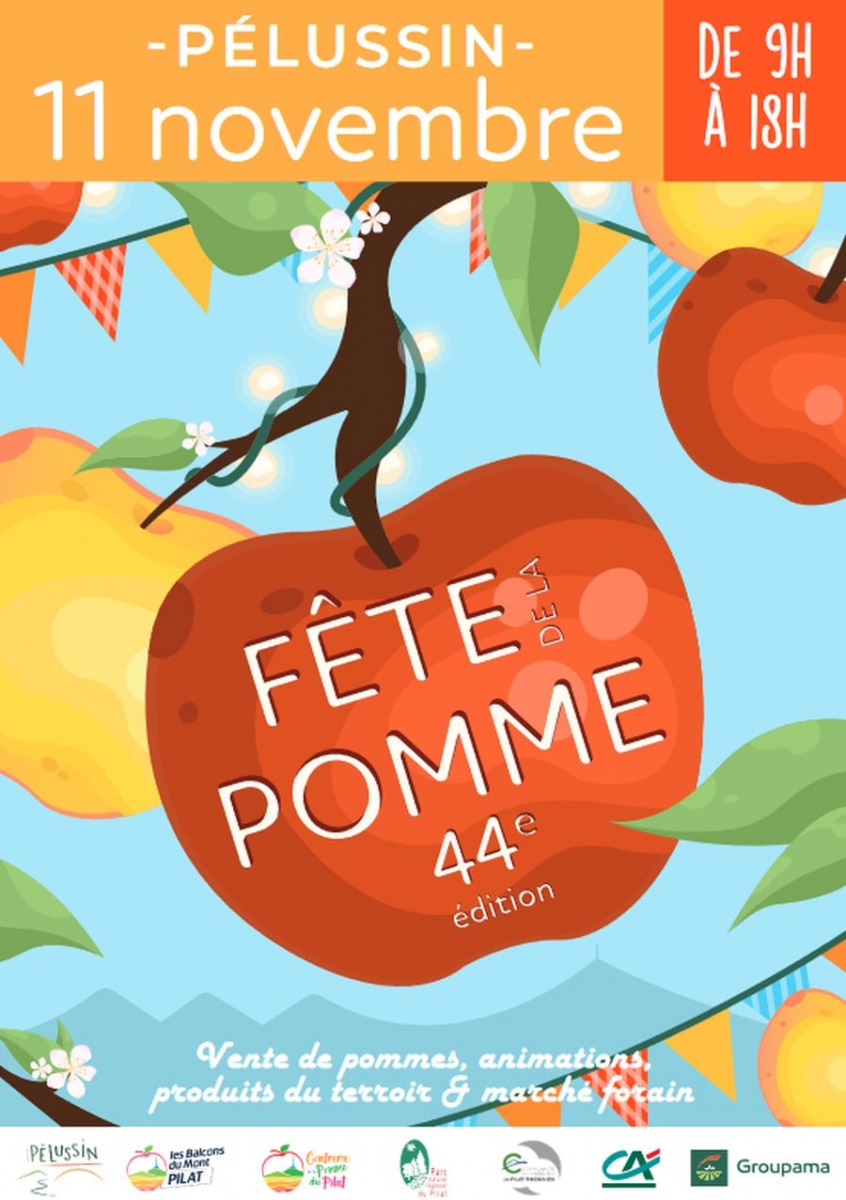Foire de la fête de la pomme à Pélussin 2023