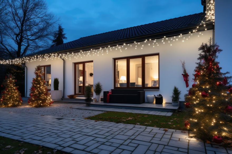 4 idées d'ambiances extérieures pour Noël  