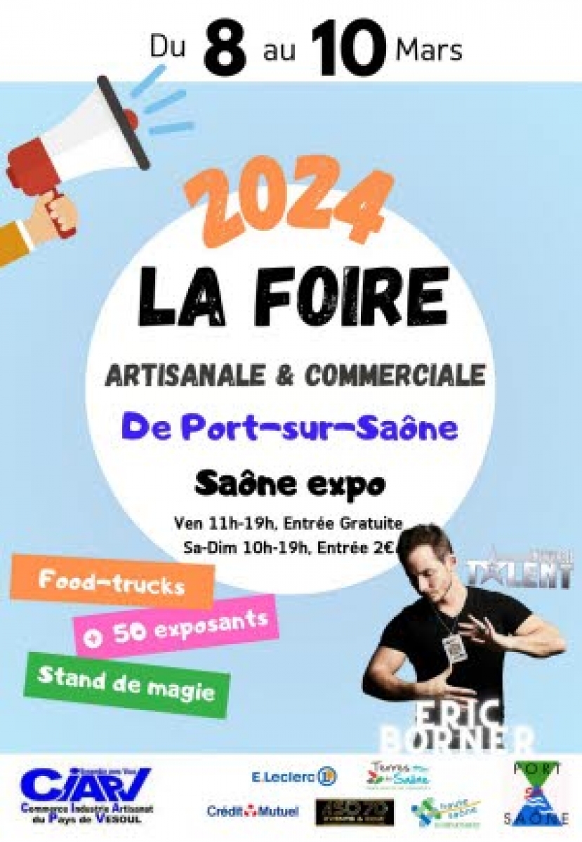 Rendez-vous à la Foire de Port-Sur-Saone