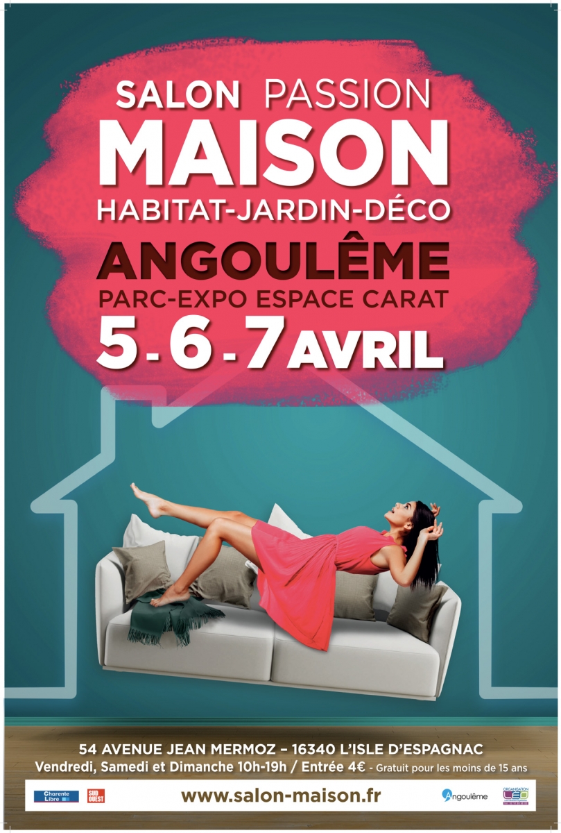 Rendez-vous au salon Passion Maison d'Angoulême ! 