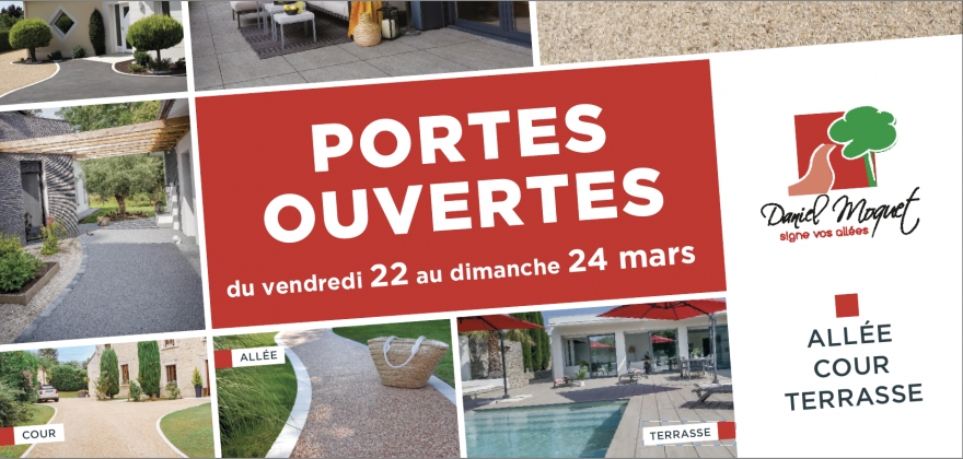 Venez nous rencontrer lors des portes ouvertes ! 