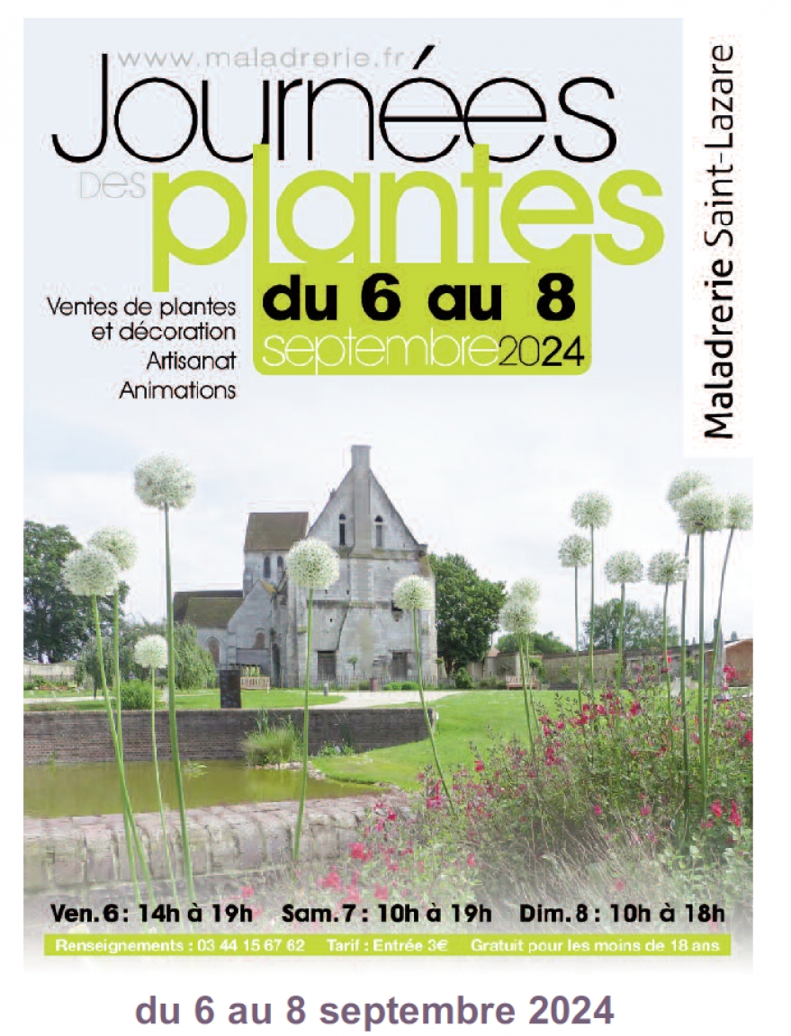 Rendez-vous aux Journées des Plantes !